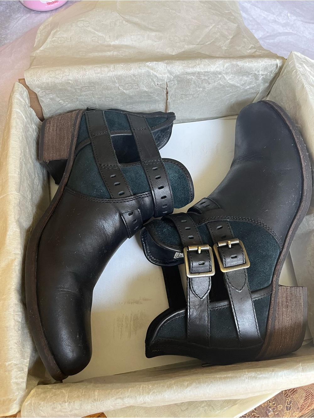 UGG Black Patsy Boots 11